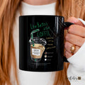 ☕ Life Begins After Coffee – Morning Essential Mug