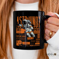 🚀 Cosmic Explorer – Astronaut Space Mug