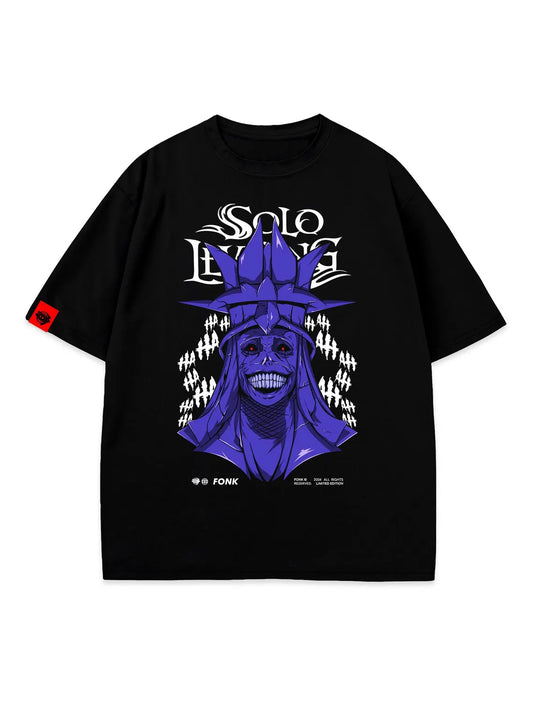 🖤 From Weakest to Strongest – Solo Leveling Tee
