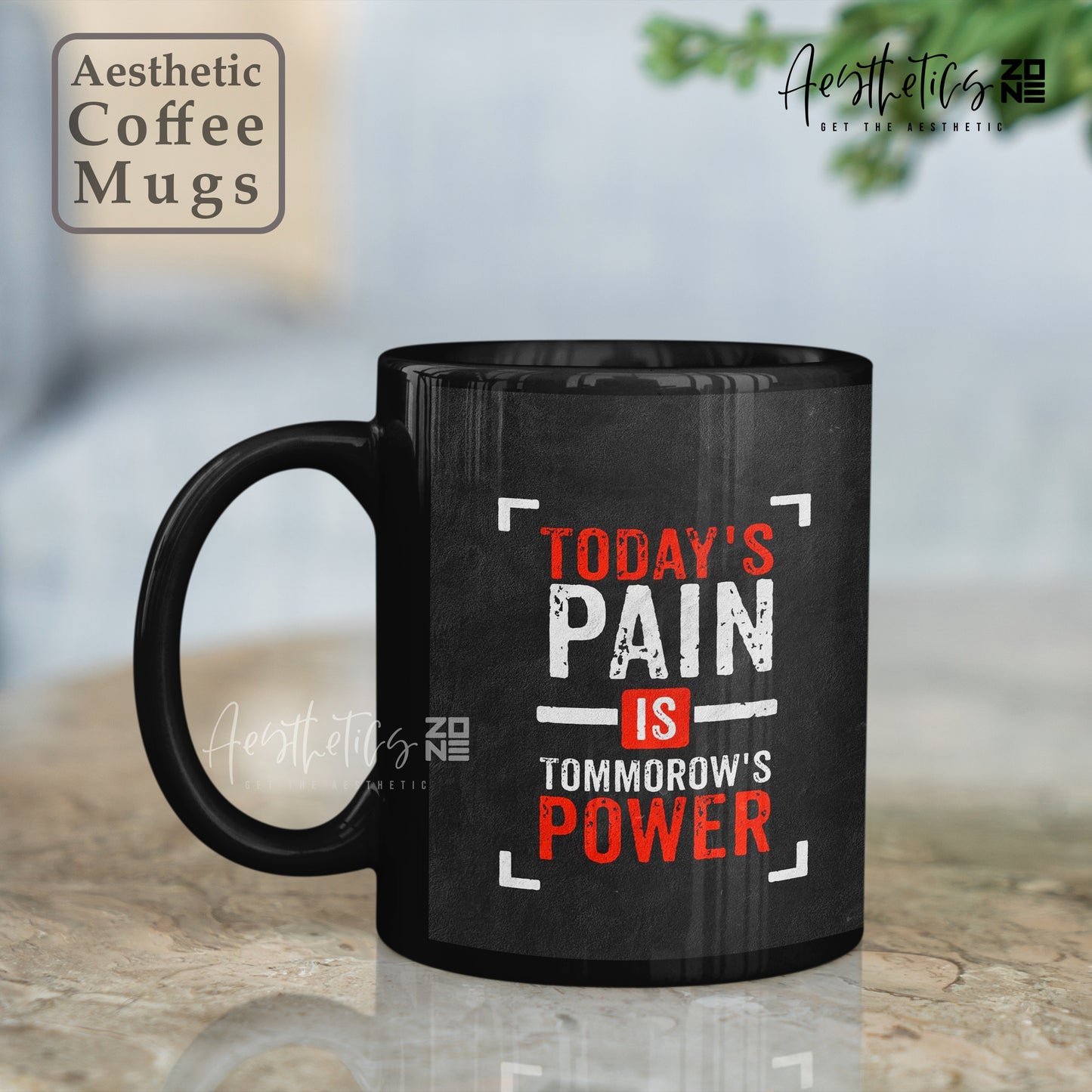 Today’s Pain is Tomorrow’s Power – Motivation Mug