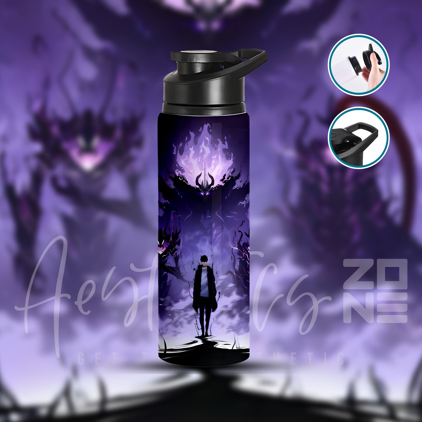 Solo leveling sports bottle