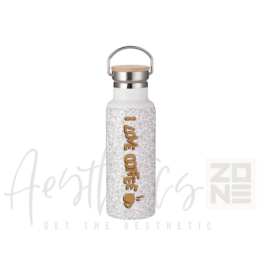 Brew Love On the Go — “I Love Coffee” Thermal Bottle