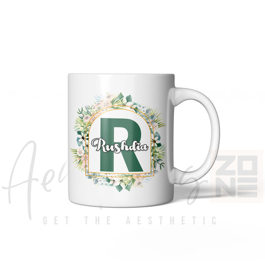 Personalized Floral Name Mugs – Custom Gift for Every Occasion