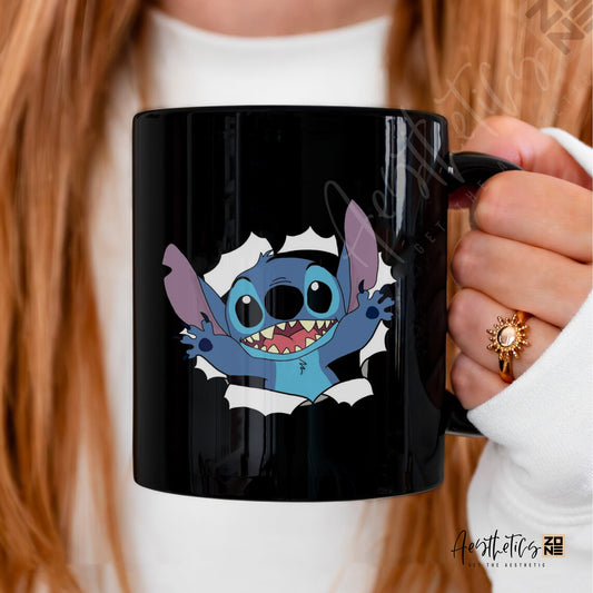 🐾 Stitch 3D Magic – Lilo’s Best Friend Mug