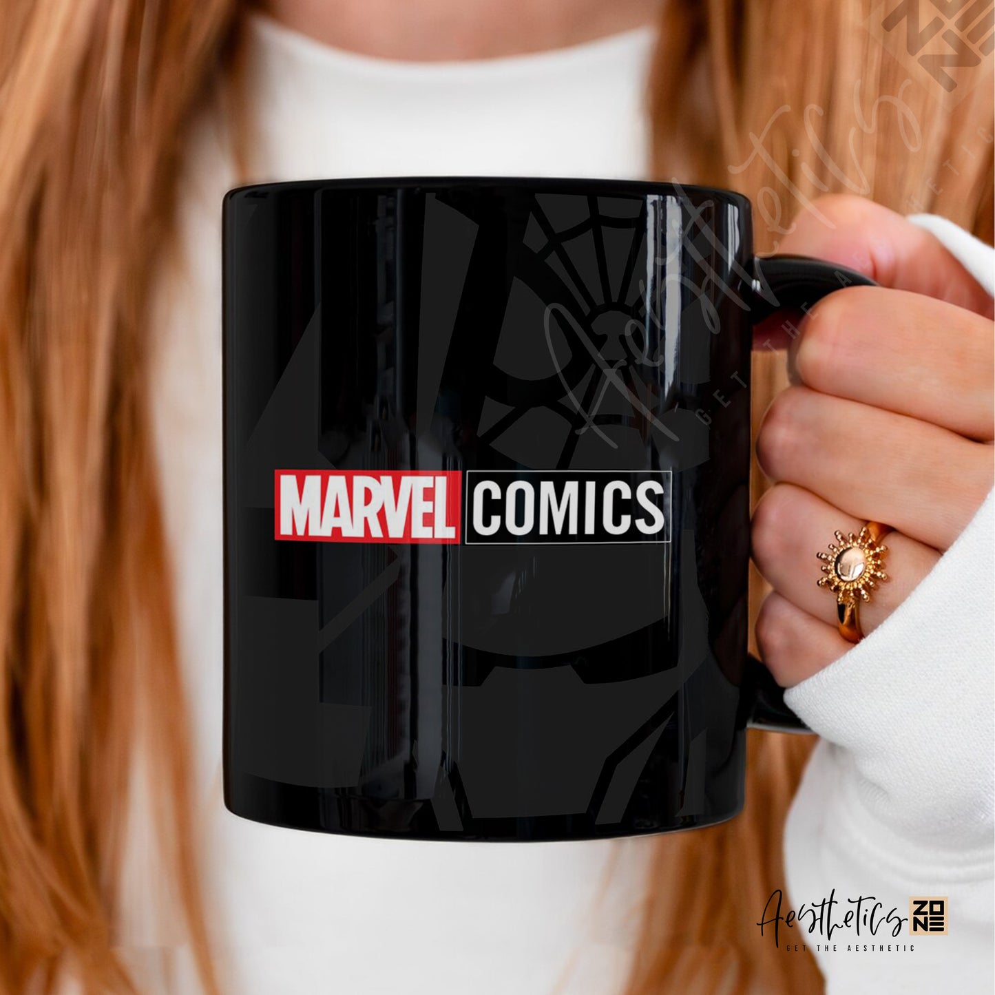 Marvel Comics Power – Text Design Mug
