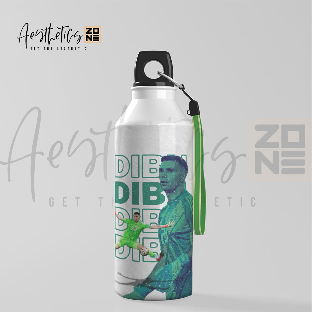 Dibu Martínez Argentina Goalkeeper Edition Aluminum Sports Water Bottle