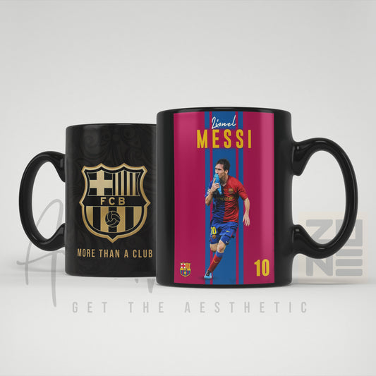 💙❤️ Barça Glory – Messi Kiss Celebration Mug 💙❤️
