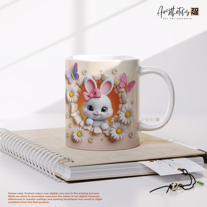 🐇 3D Bunny Mug – Sip Sweetness Daily