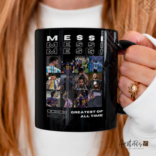 🐐 Greatest of All Time – Messi Celebration Collage Mug 🐐