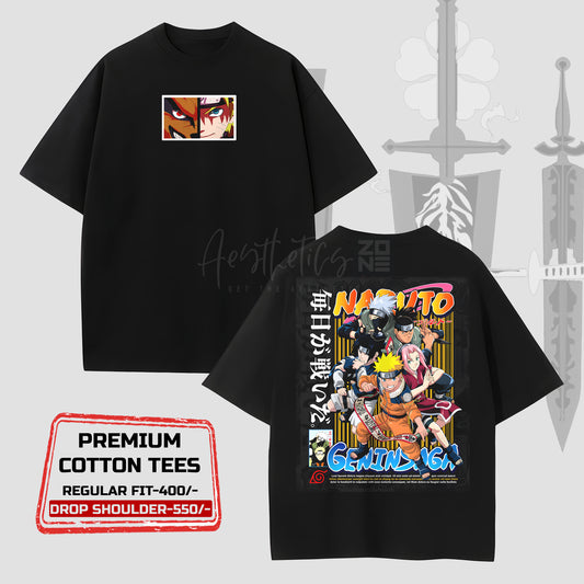 🍜 Believe It! – Naruto Uzumaki Premium Tee