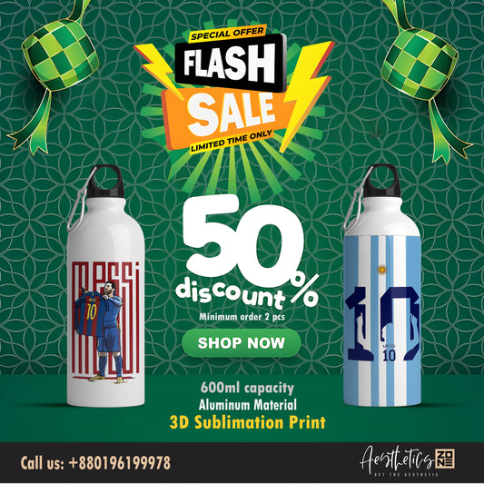 Messi Combo Bottles – Barça Glory to World Champion
