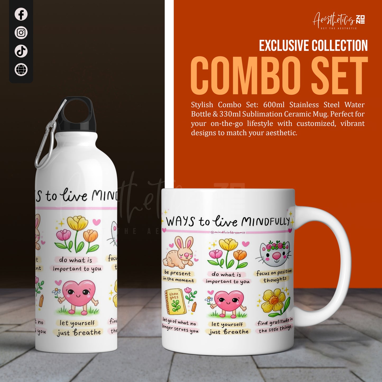 Mindful Moments – Cute & Aesthetic Combo Set