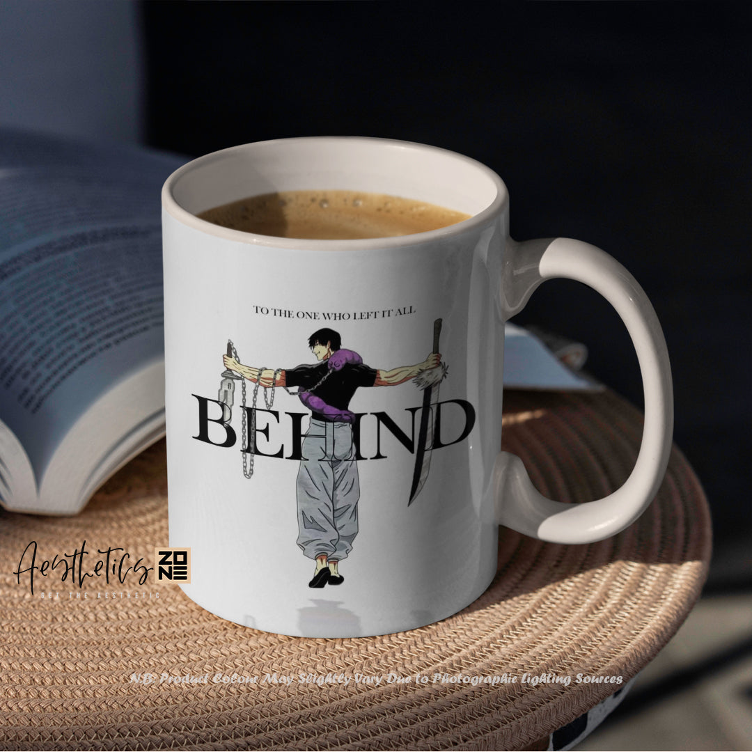 “Behind Strength, There’s Silence” – Toji Fushiguro Design Mug
