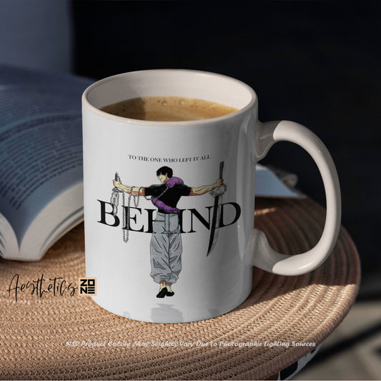“Behind Strength, There’s Silence” – Toji Fushiguro Design Mug