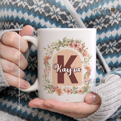 customized name design mugs