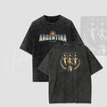 Argentina Legacy Champions Oversized Acid Wash Tee