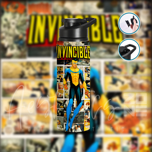 Think You’re Invincible? – Hero Mode Water Bottle
