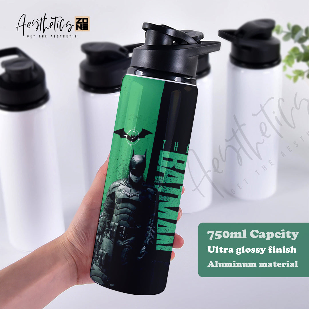 Strike in the Shadows – Green & Black Batman Water Bottle