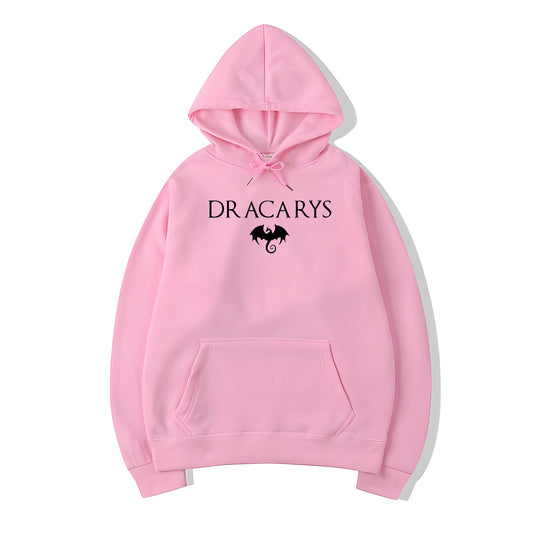 Pink “Dracarys” Hoodie – Dragon Fire Edition