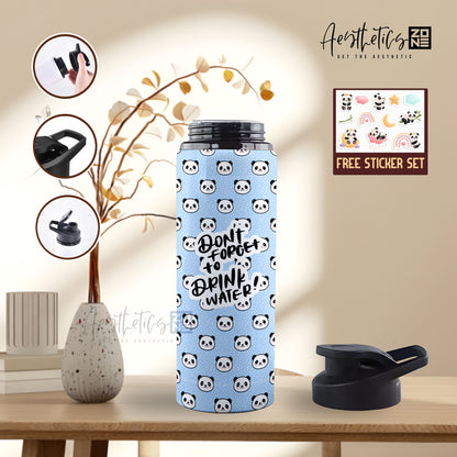 Don't Forget to Drink Water – Panda Edition