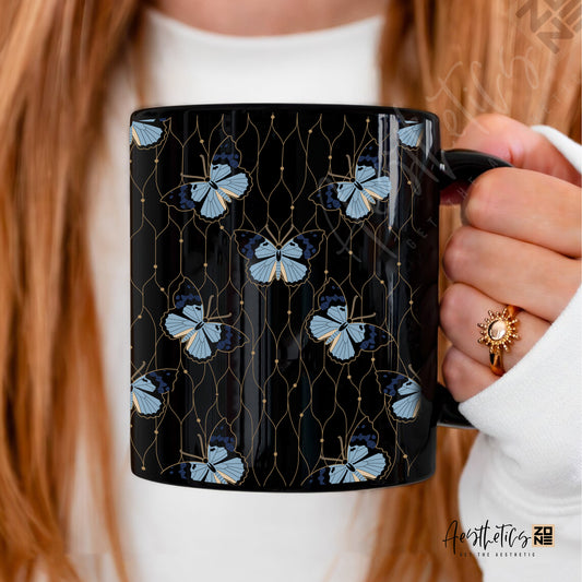 🦋 Graceful Wings – Butterfly Design Mug