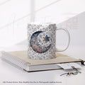 Crescent Moon Islamic Pattern Mug – Spiritual Elegance in Every Sip