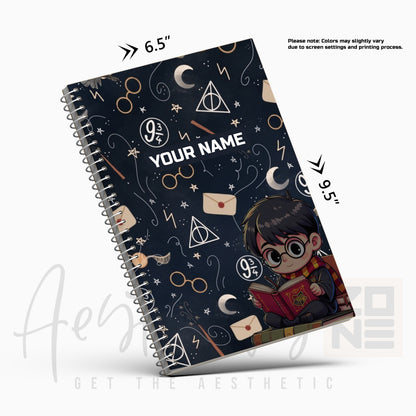 Personalized Harry potter themed notepad