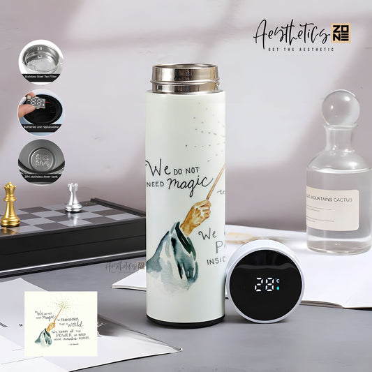 Harry Potter Wisdom Quote Bottle – We Do Not Need Magic