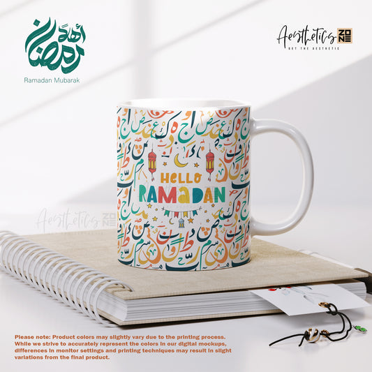 Hello Ramadan Mug | A Cheerful Welcome to the Holy Month