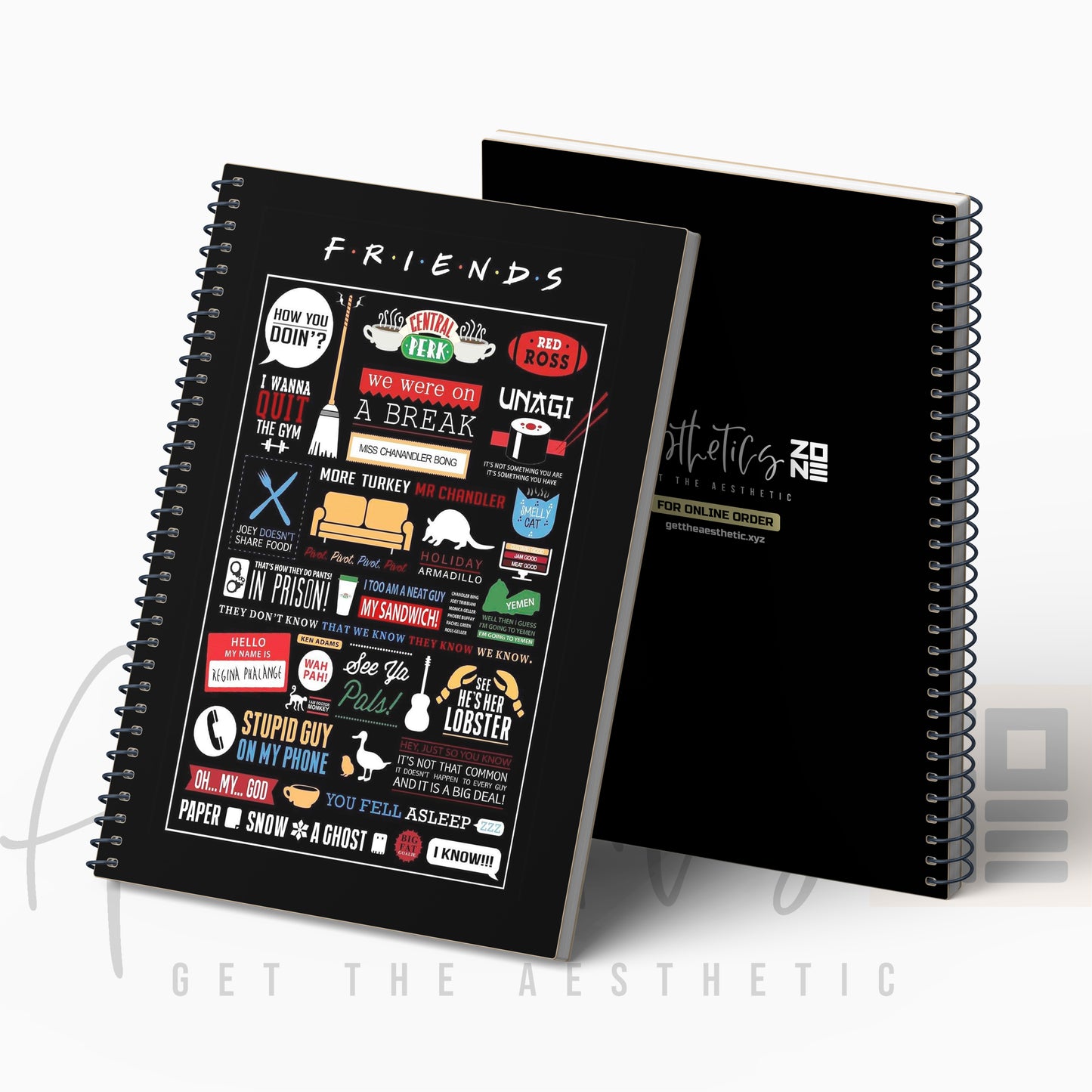 Friends TV Series Inspired Notepad