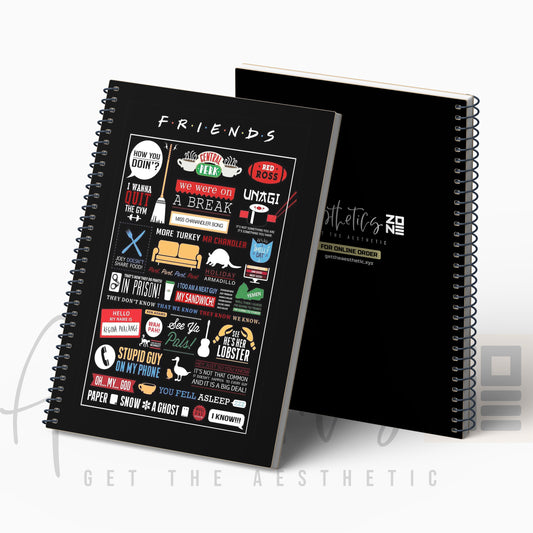 Friends TV Series Inspired Notepad
