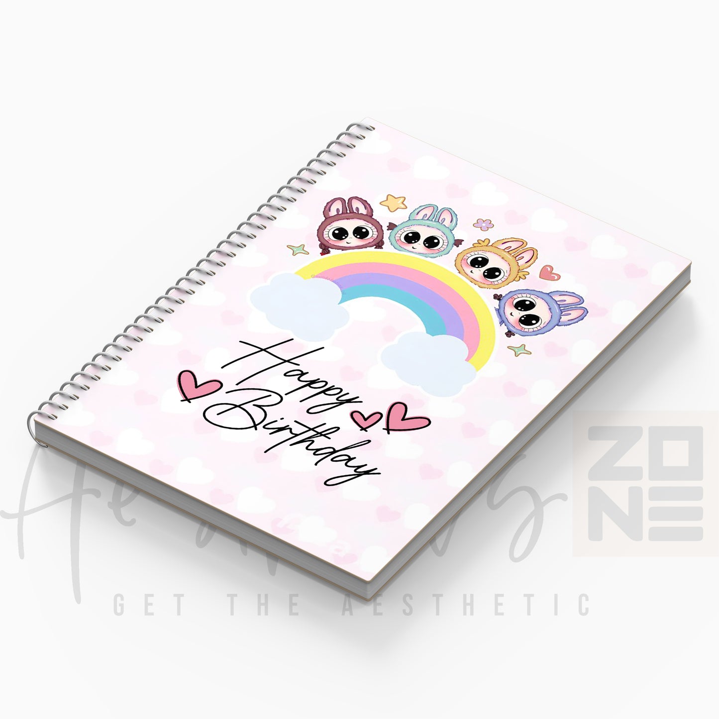 Labubu Happy Birthday Notepad