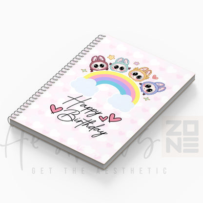 Labubu Happy Birthday Notepad