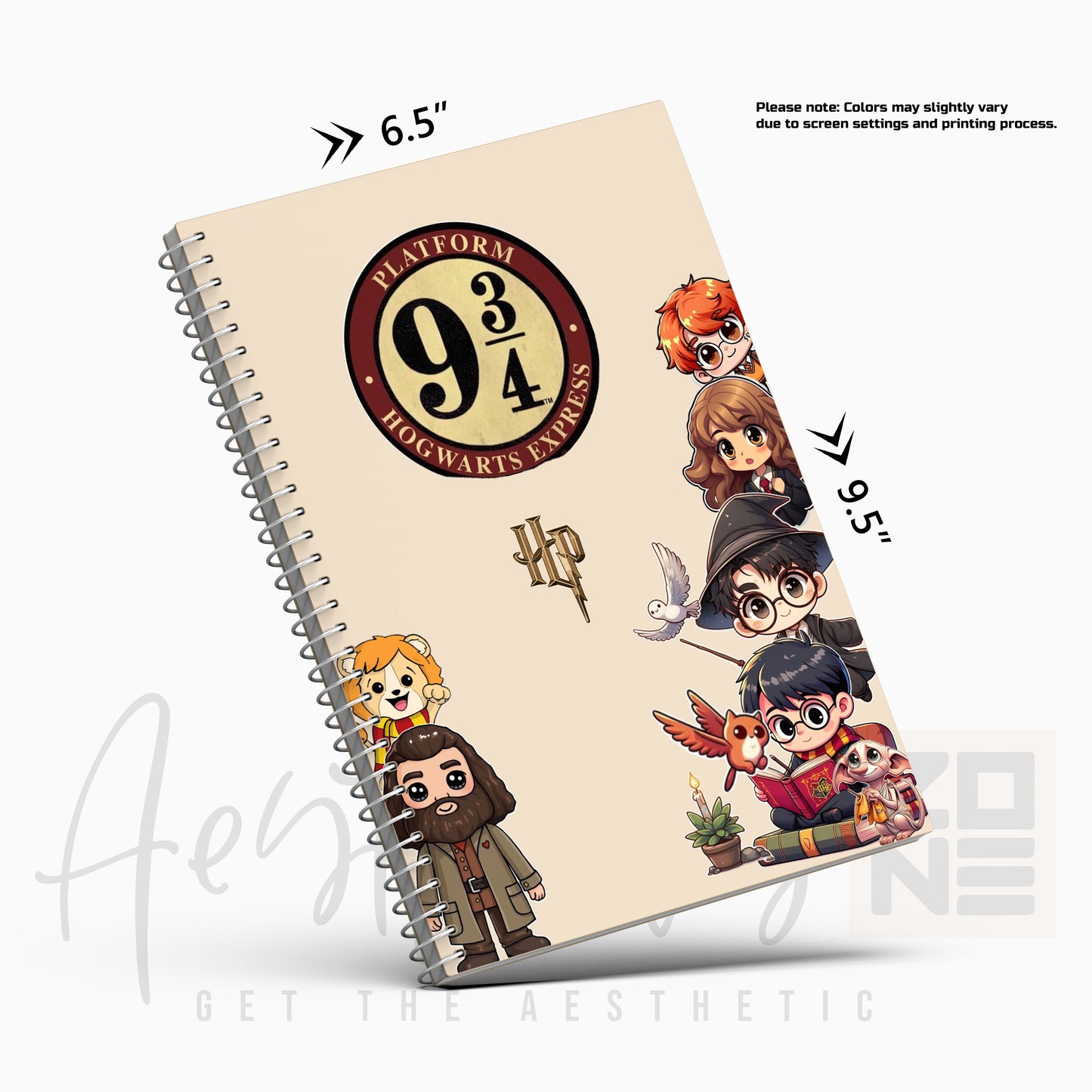 Cute Cartoon Wizard Notepad – Fantasy Inspired Journal
