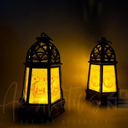 Vintage Ramadan LED Lantern