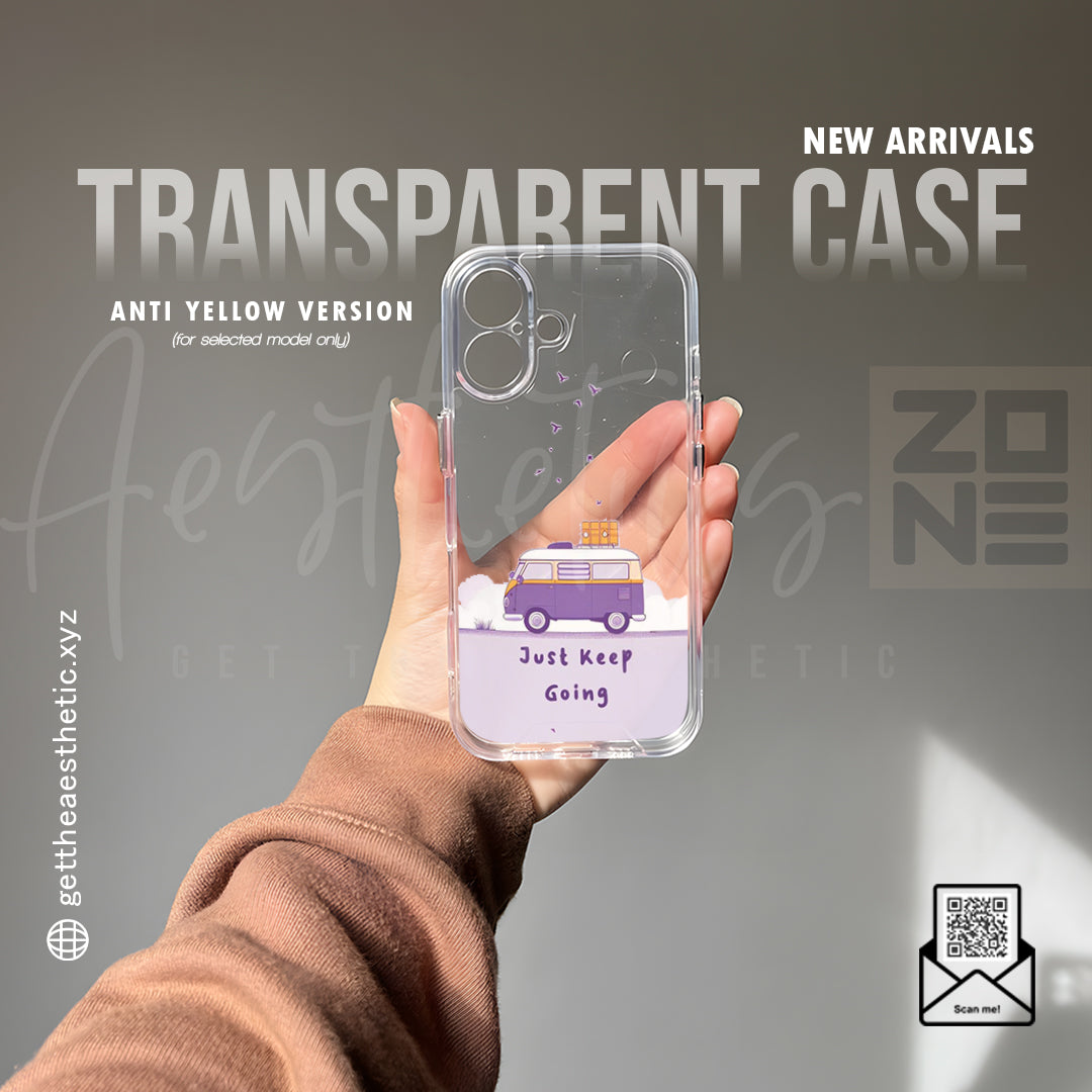 Chase Dreams, Not Limits — Motivational Transparent Case