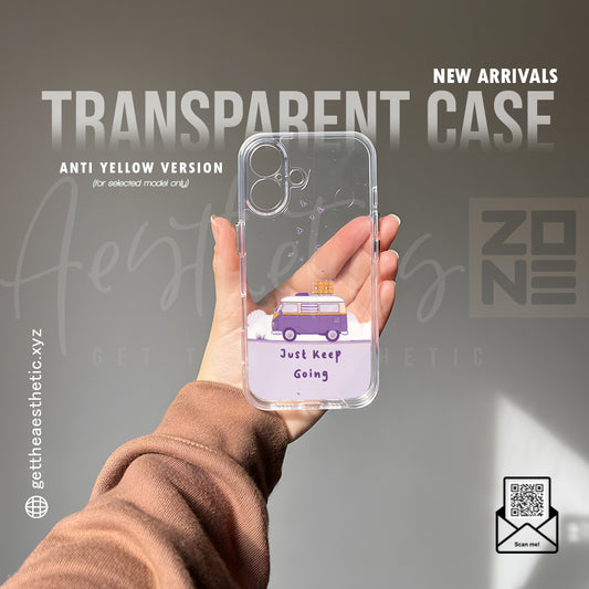 Chase Dreams, Not Limits — Motivational Transparent Case
