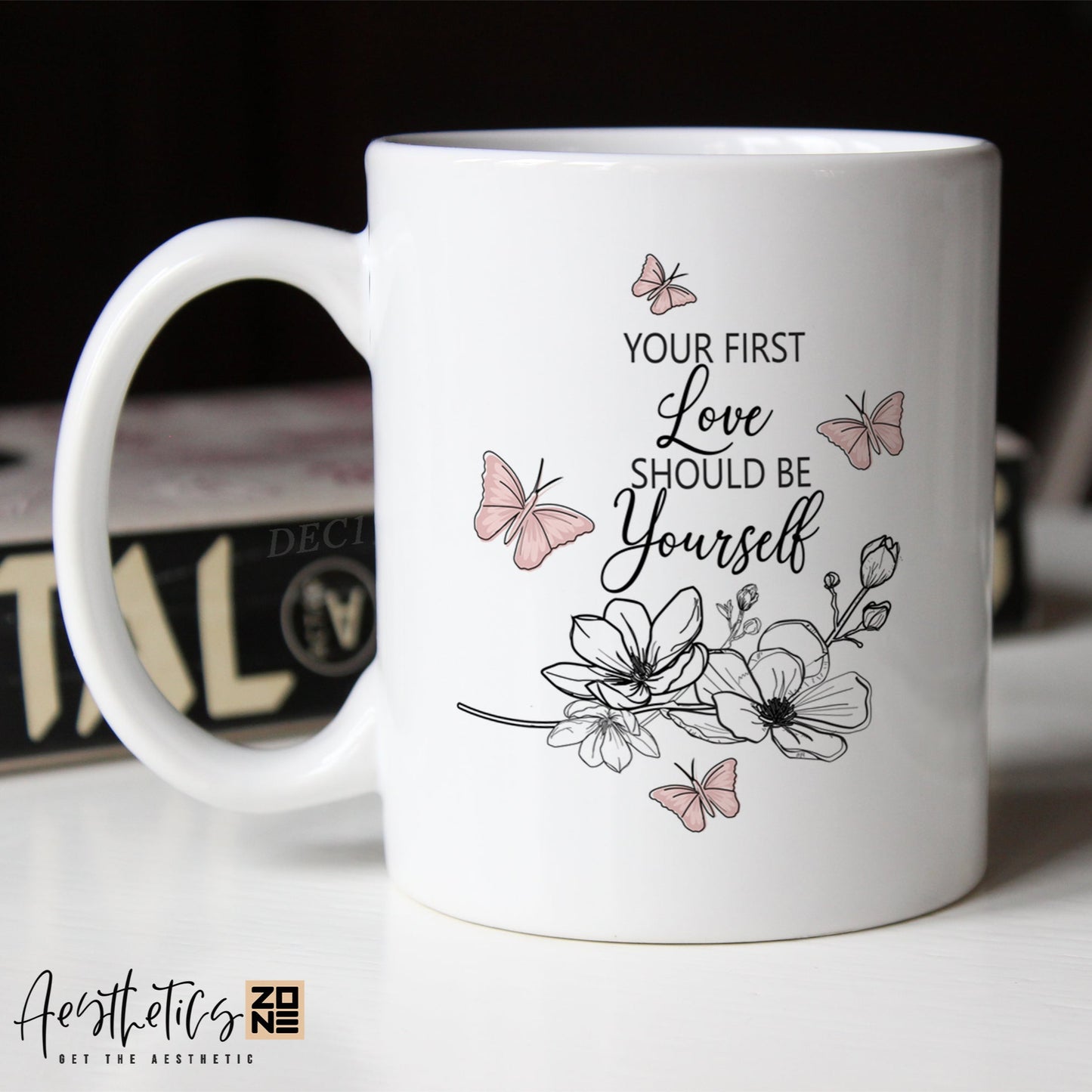 Love Yourself First — Empowering Mugs for Self-Care