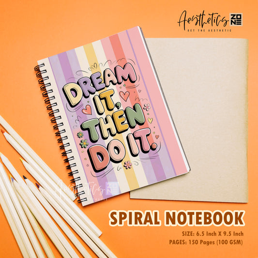 Dream It. Then Do It. – Motivation in Every Page