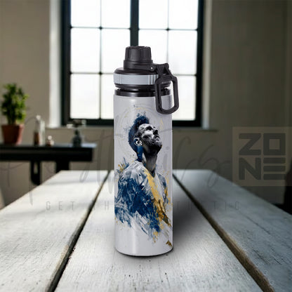 🎨 Divine Focus – Messi Art Bottle