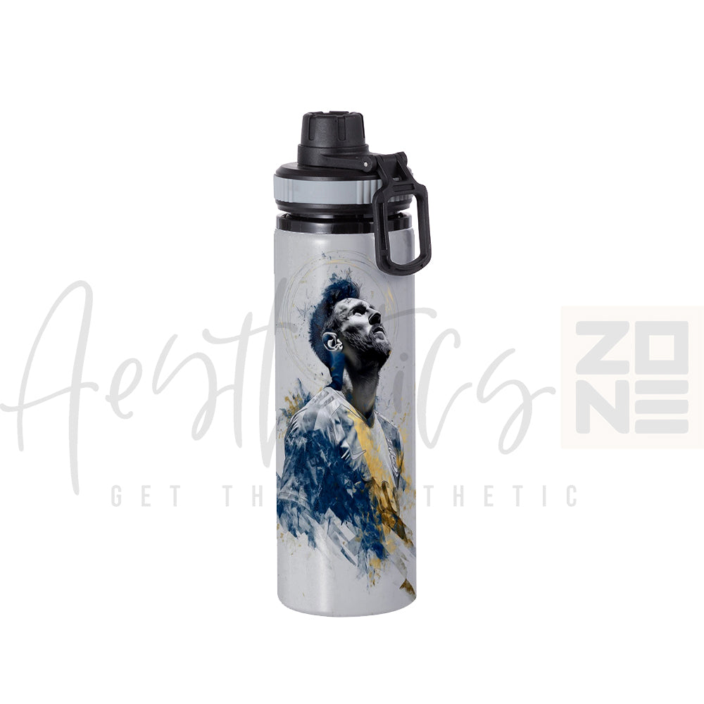 🎨 Divine Focus – Messi Art Bottle