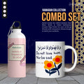Do Not Lose Hope Nor Be Sad – Mug & Bottle Combo