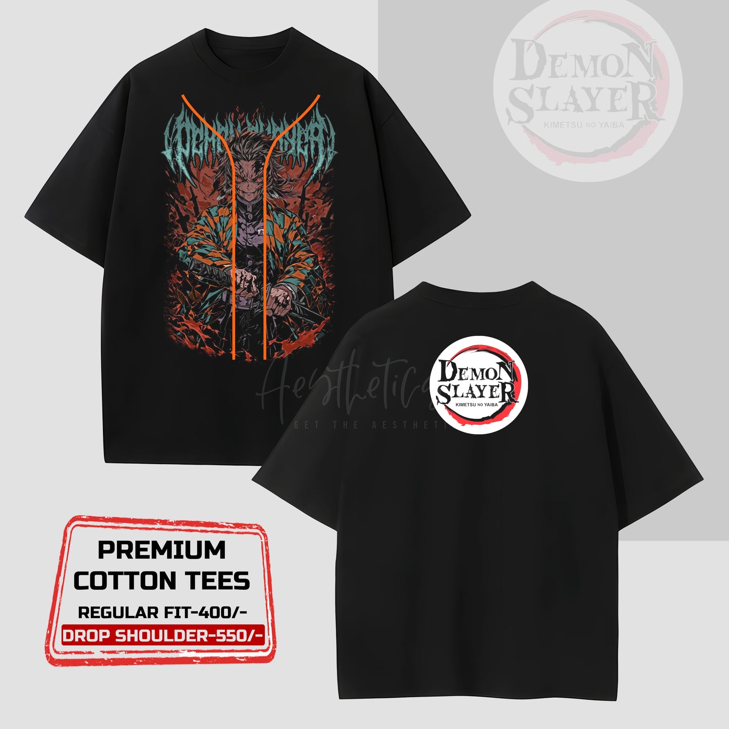 Demon Slayers Unite – Core Squad Premium Tee