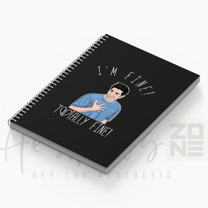 I’m Fine, Totally Fine – Friends Notepad