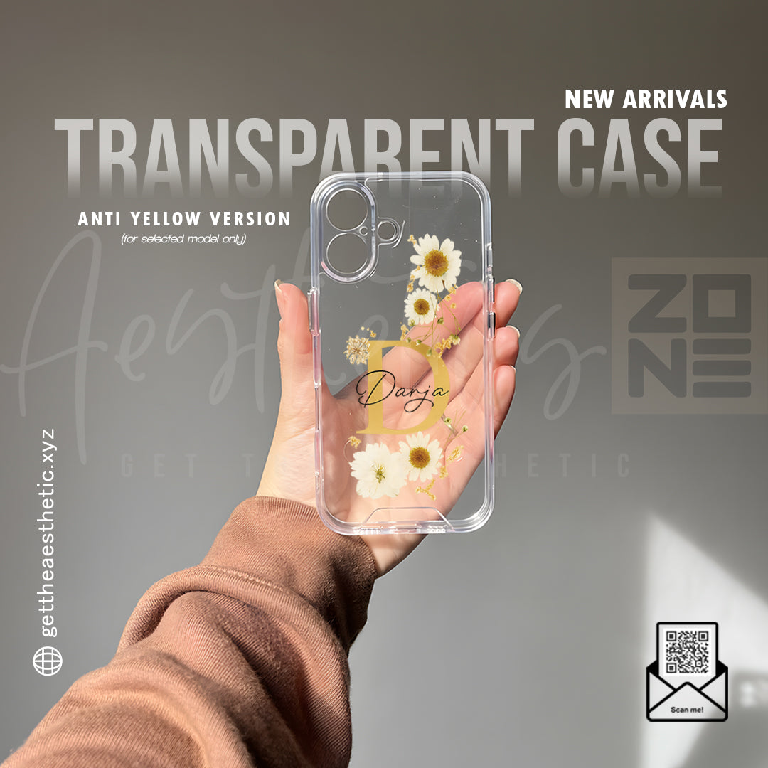 Bloom in Style — Custom Name Daisy Floral Case