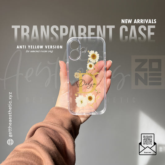 Bloom in Style — Custom Name Daisy Floral Case