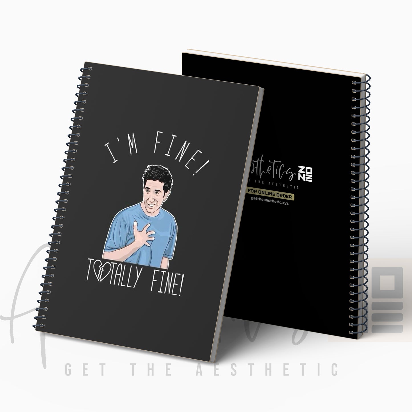 I’m Fine, Totally Fine – Friends Notepad