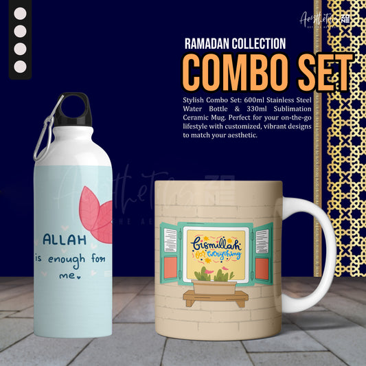 Bismillah for Everything – Mug & Bottle Combo
