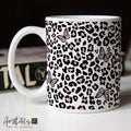 Wild Elegance — Butterfly & Leopard Pattern Mugs
