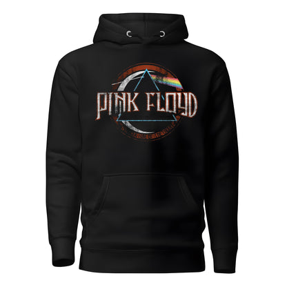 Vintage Pink Floyd Art Hoodie – Retro Rock Graphic Oversized Cotton Hoodie